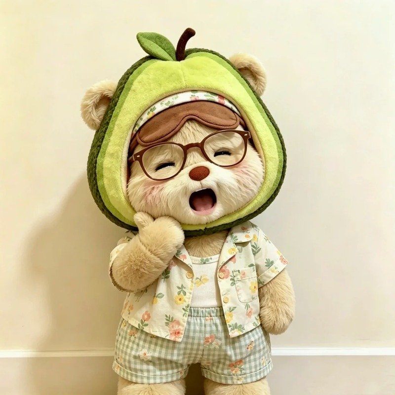 avatar quả bơ cute 29