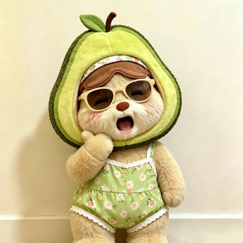 avatar quả bơ cute 8