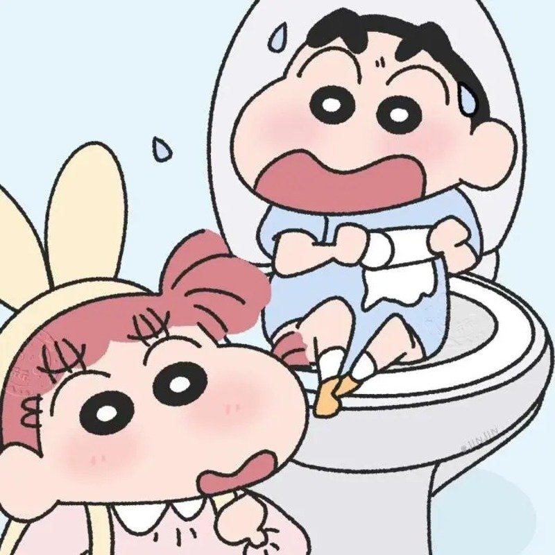 avt cặp đôi avatar shin cute