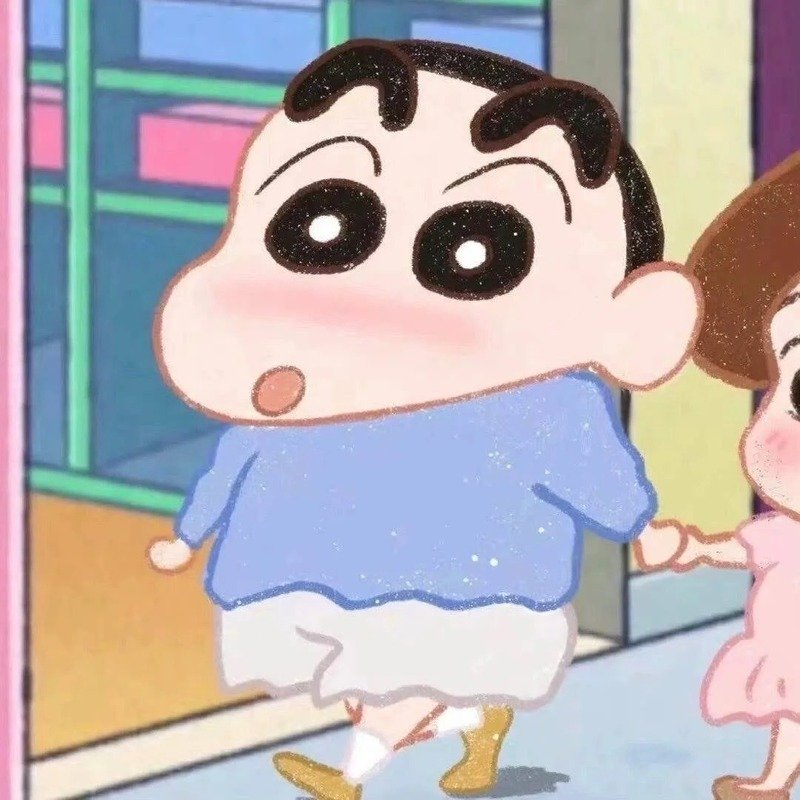 lầy lội đôi avatar shin cute 24