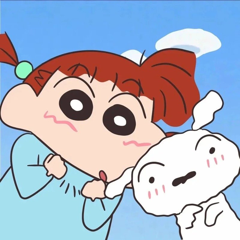 lầy lội đôi avatar shin cute 27