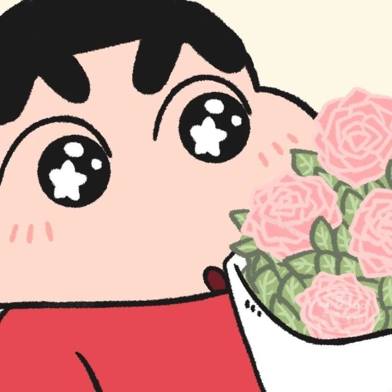lầy lội đôi avatar shin cute 34