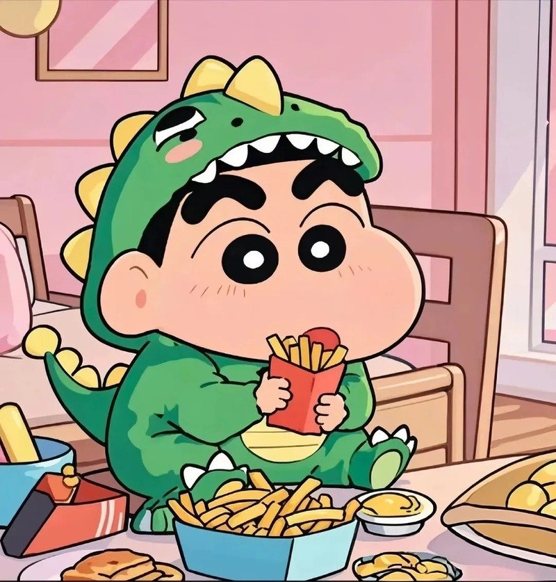 ngộ nghĩnh avatar shin cute 8