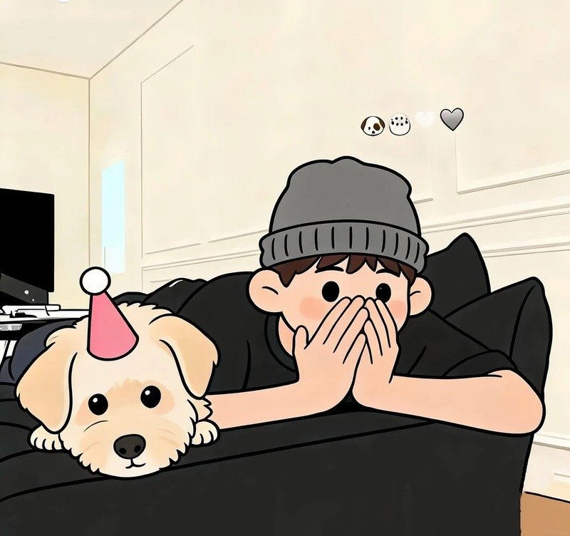 tik tok avatar đôi cute ny