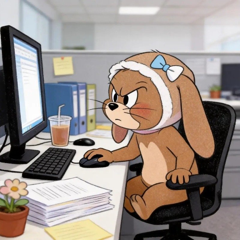 avatar chuột cute 17