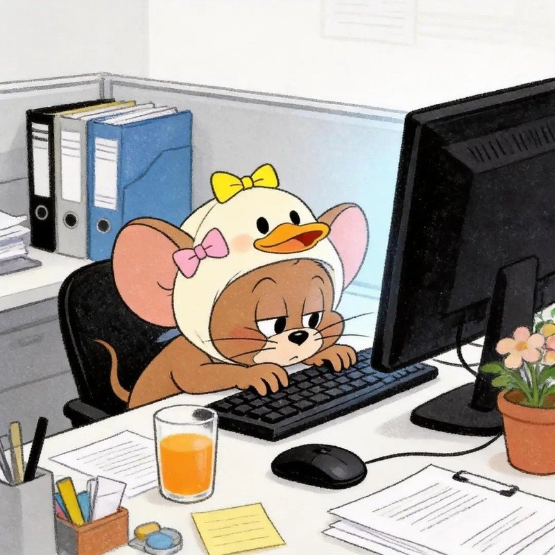 avatar chuột cute 6