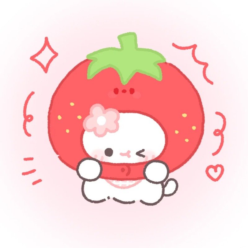avatar dâu tây cute 34