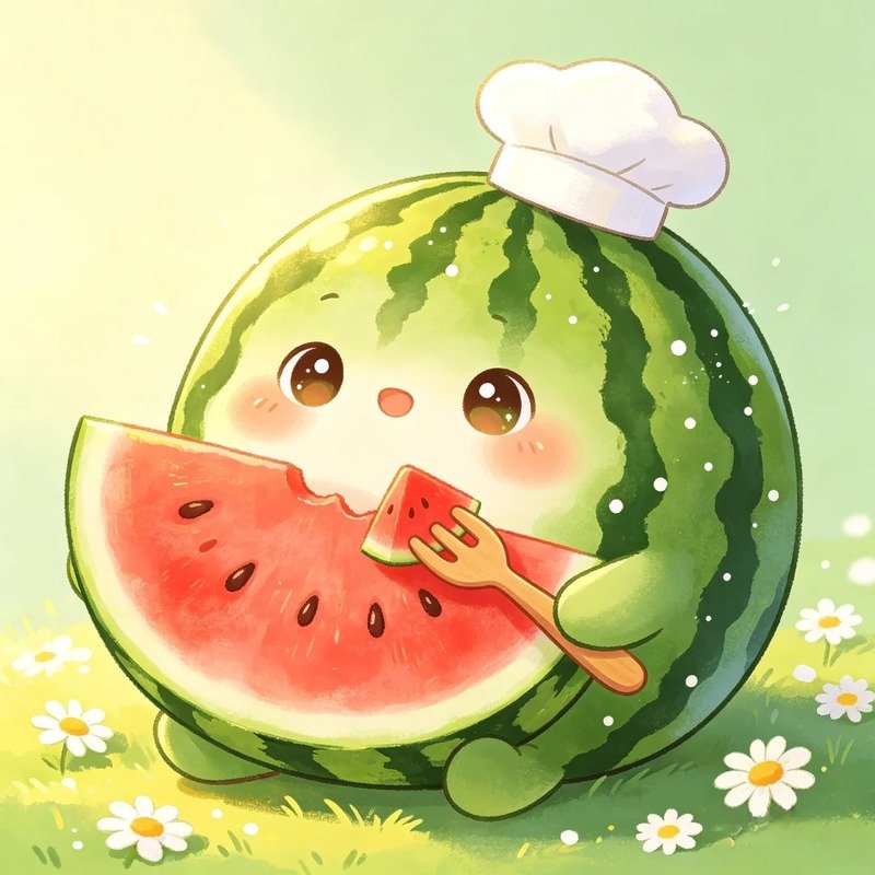 avatar dưa hấu cute 12