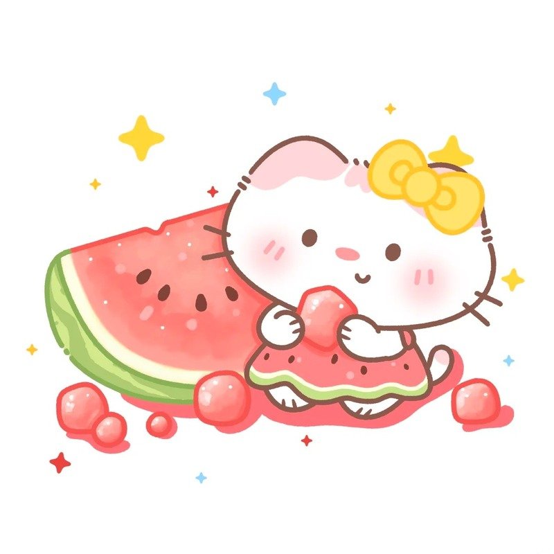 avatar dưa hấu cute 15