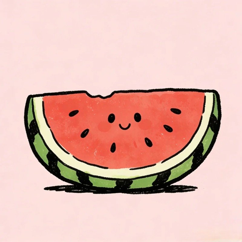 avatar dưa hấu cute 16