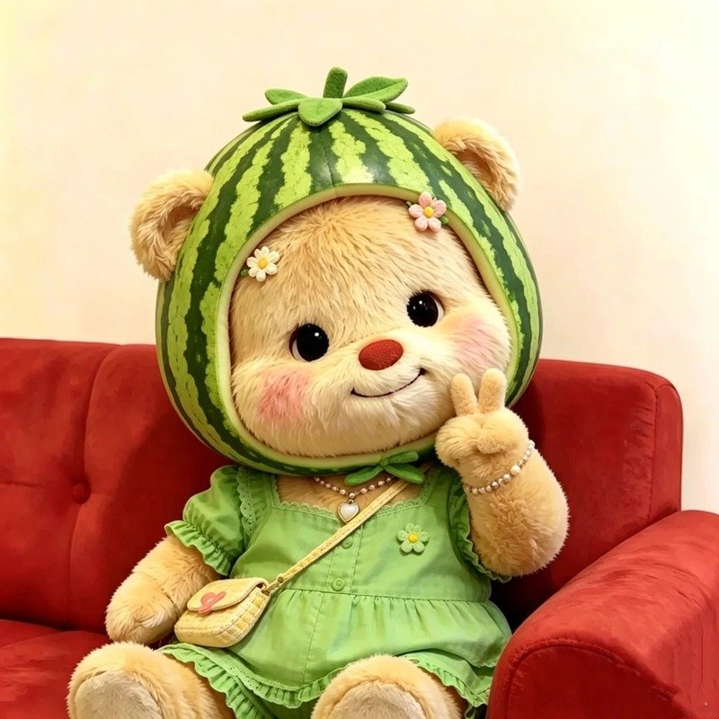 avatar dưa hấu cute 17