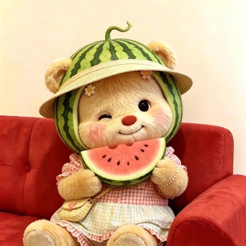 avatar dưa hấu cute 22