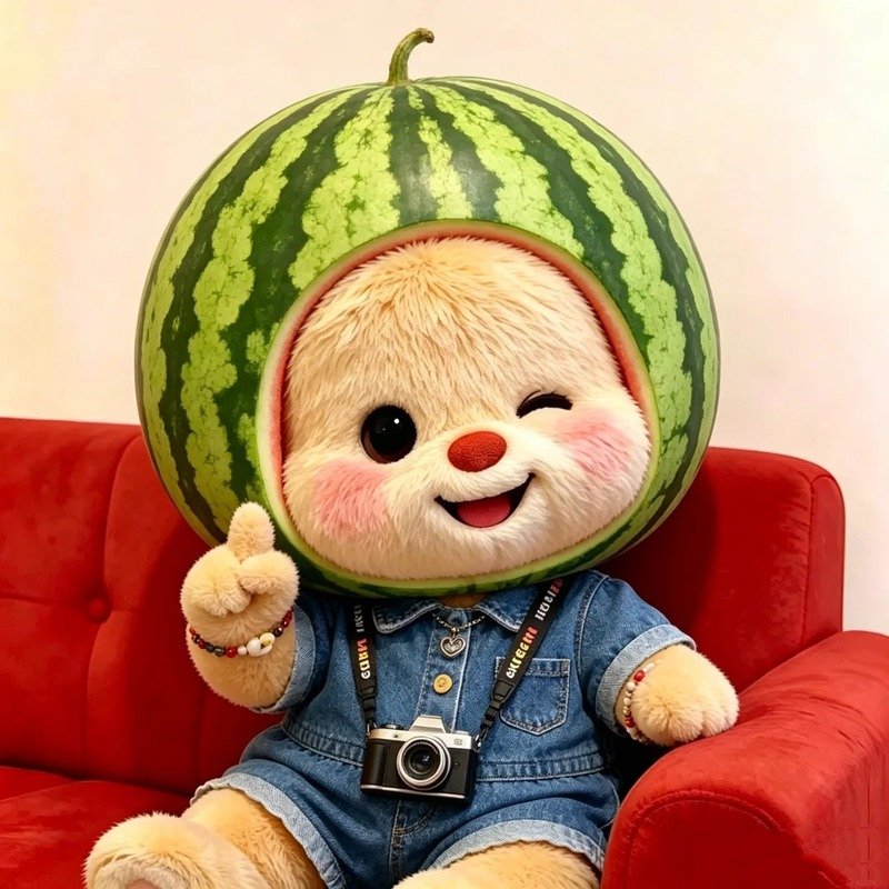 avatar dưa hấu cute 34