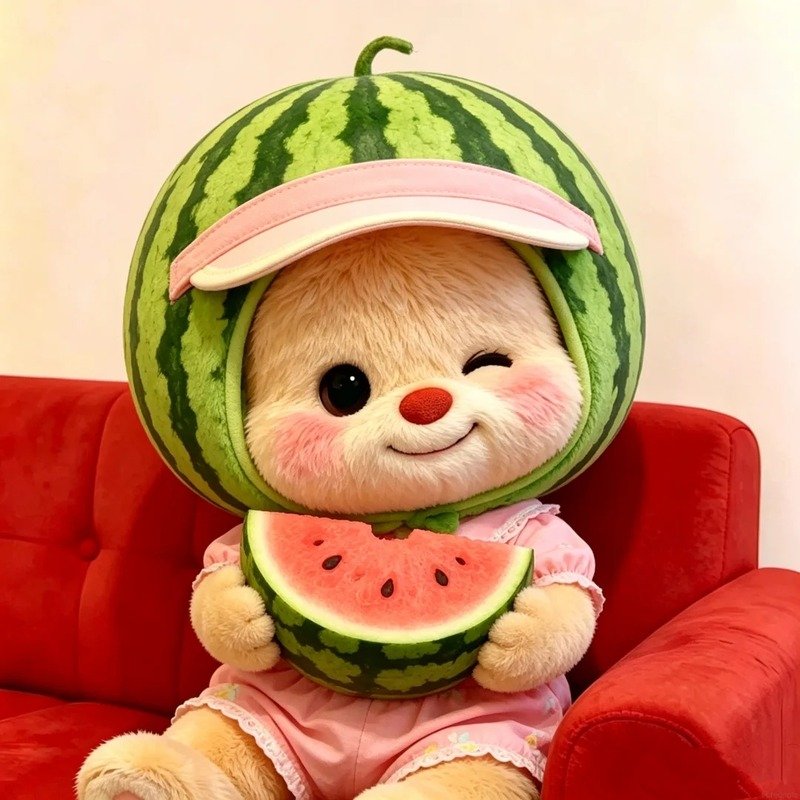 avatar dưa hấu cute 6