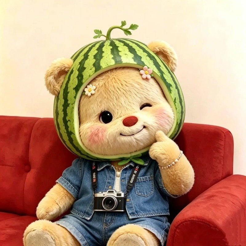avatar dưa hấu cute 9