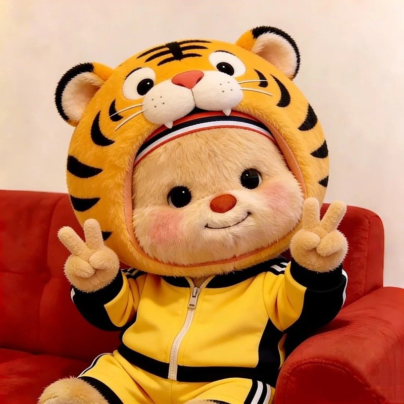 avatar hổ cute 4