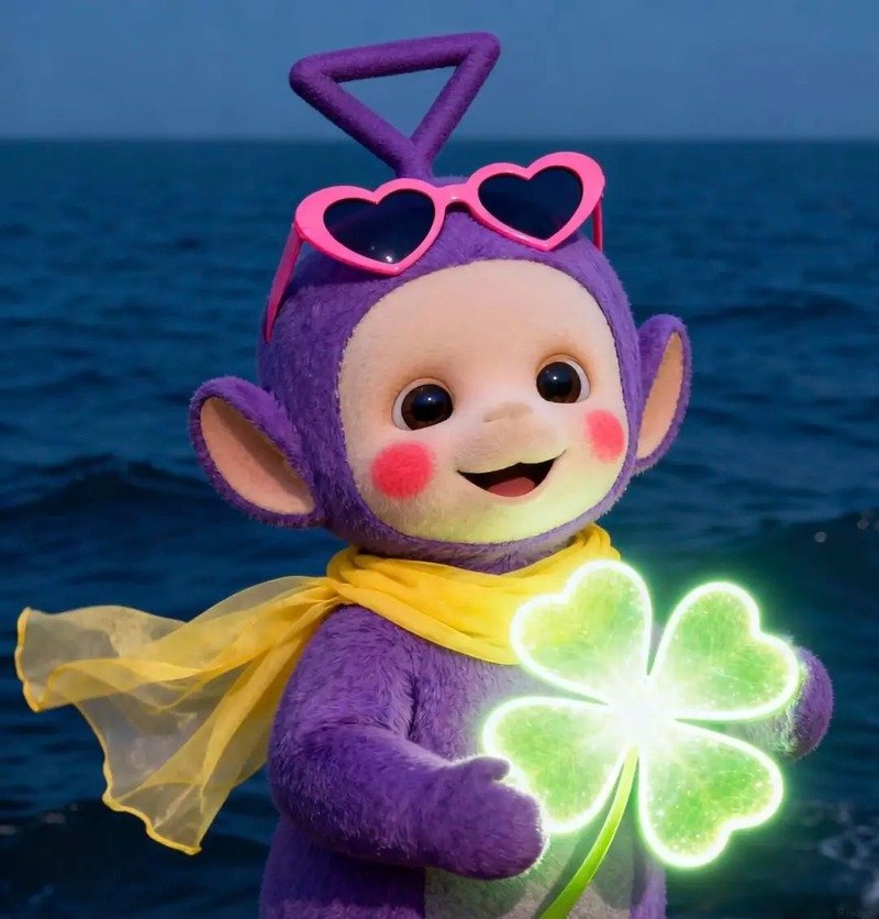avatar màu tím cute 18