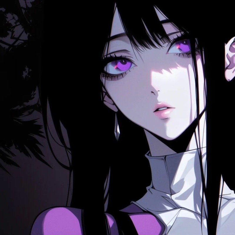 avatar màu tím cute 35