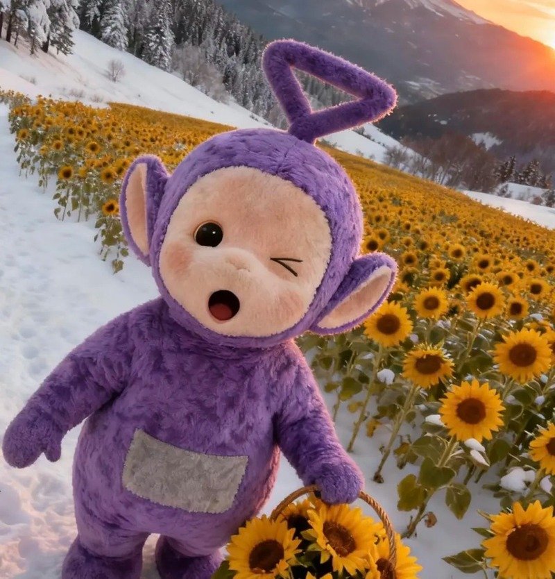 avatar màu tím cute 4