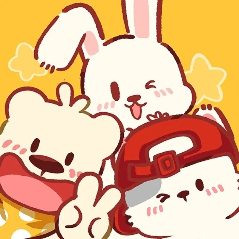 avatar nhóm 3 người cute 25