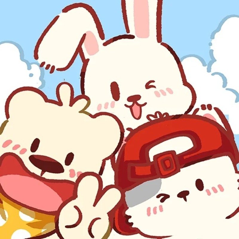 avatar nhóm 3 người cute 26