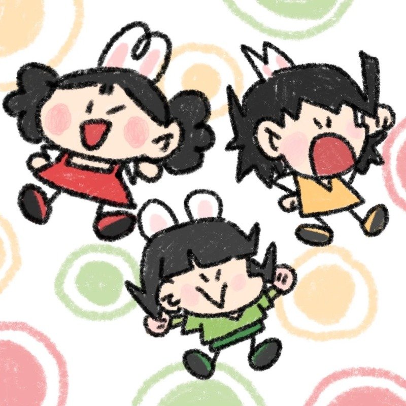 avatar nhóm 3 người cute 27
