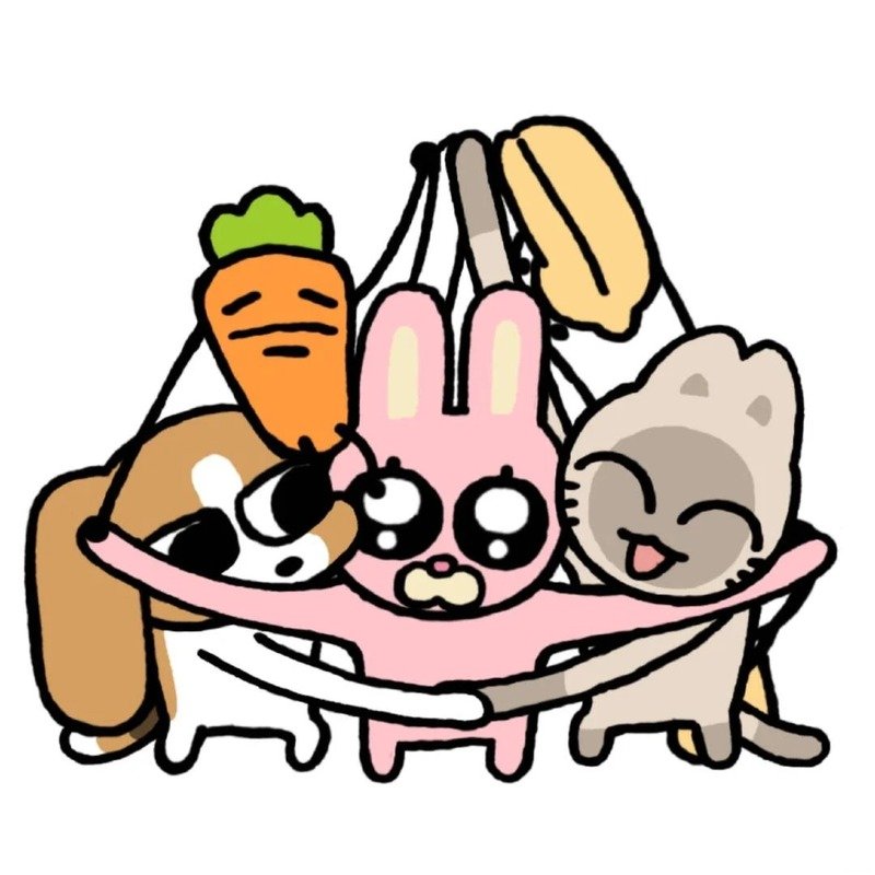 avatar nhóm 5 người cute 13