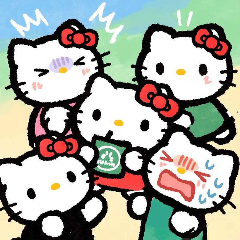 avatar nhóm 5 người cute 27