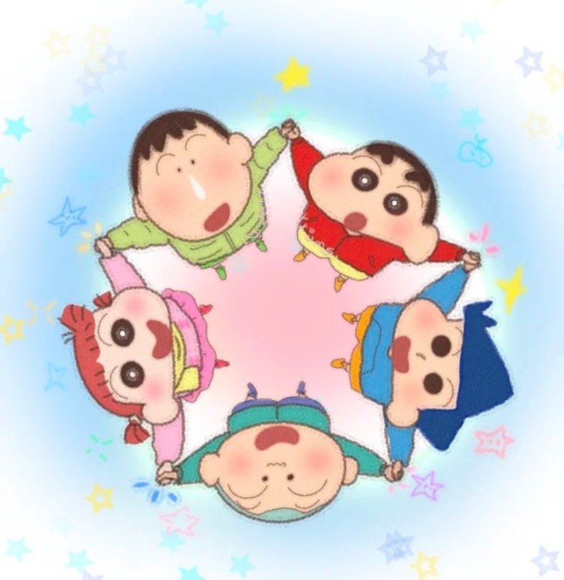 avatar nhóm 5 người cute 30