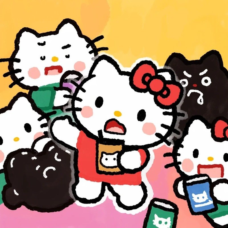 avatar nhóm 5 người cute 31
