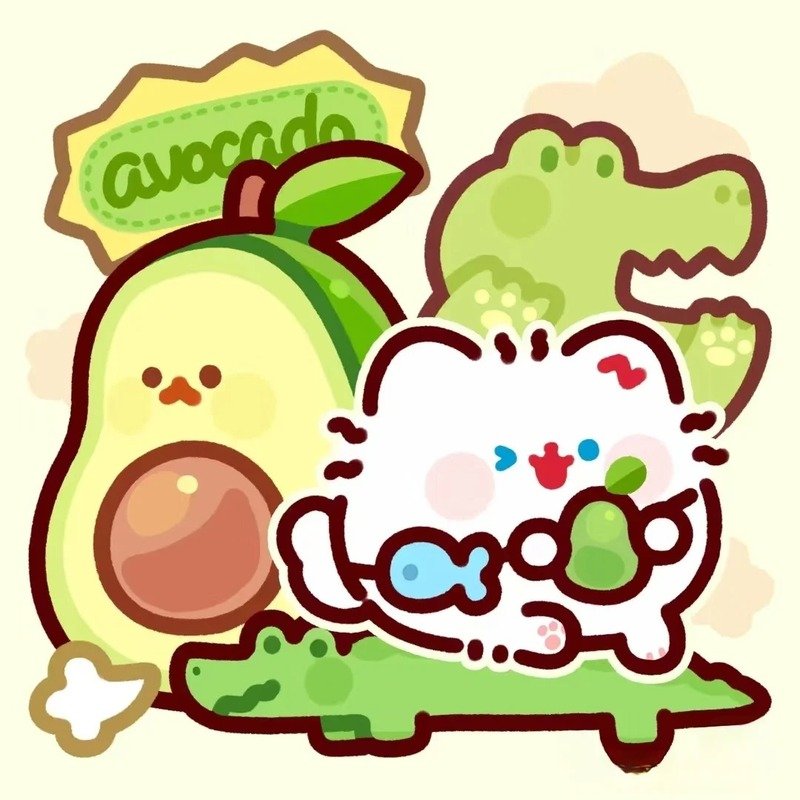 hoa quả avatar trái cây cute